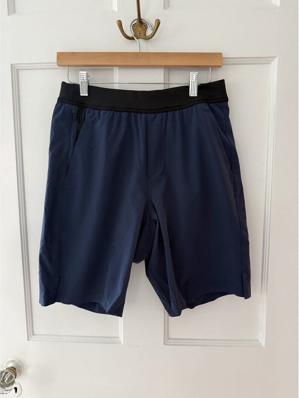 Ten Thousand Interval Shorts 9” Lined Navy Blue NEW Small S